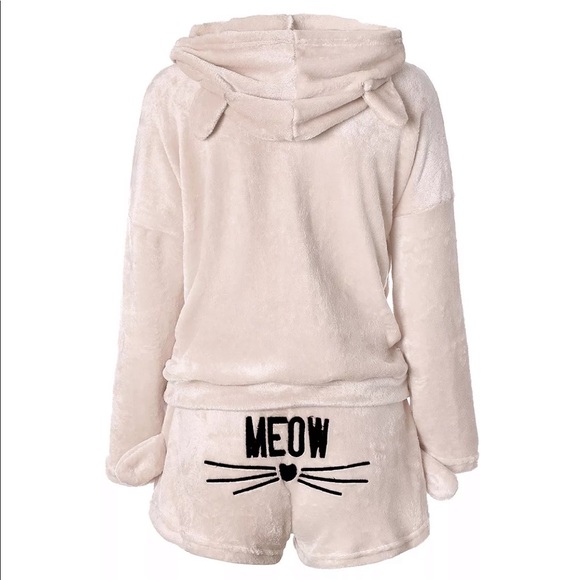 🆕Cute Pajamas Meow Sleepwear Set🆕 - Picture 3 of 4